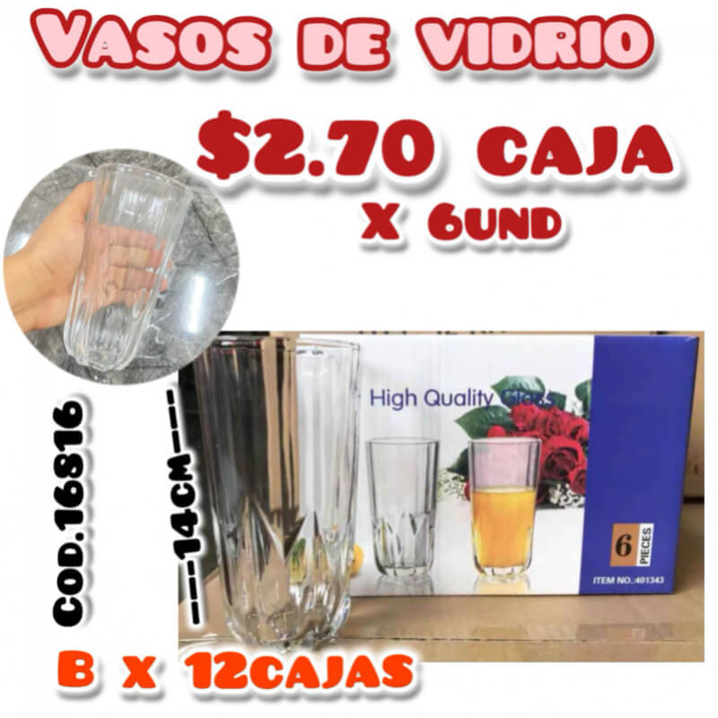 Vasos de Vidrio