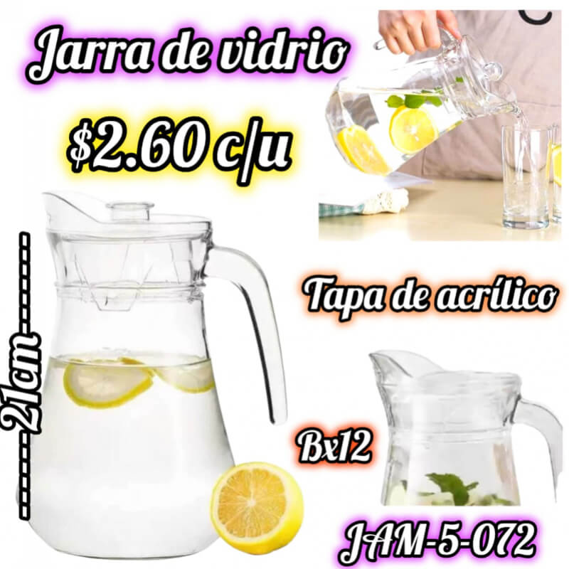 Jarra de Vidrio