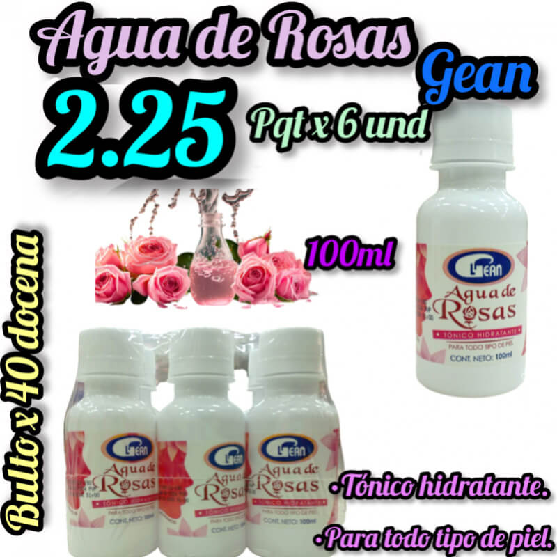 Agua de Rosas GEAN