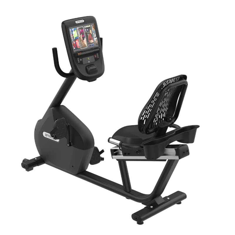 Bicicleta Reclinada Precor RBK 665 y consola P62 | Fitness Solutions Ecuador