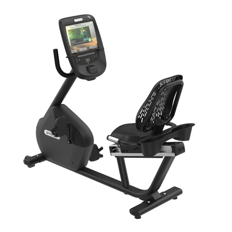 BICICLETA RECLINADA SENTADA MARCA PRECOR - MODELO RBK 685: Experiencia de entrenamiento superior con consola P82 | FITNESS SOLUTIONS ECUADOR