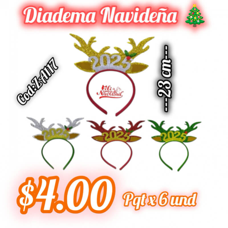 Diadema Navideña