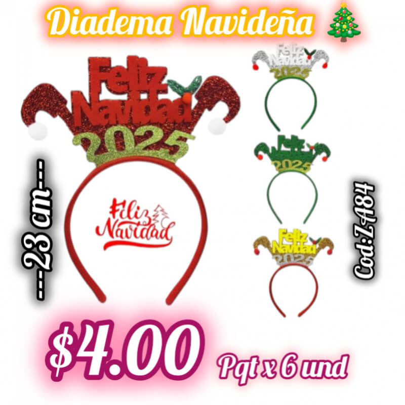 Diadema Navideña