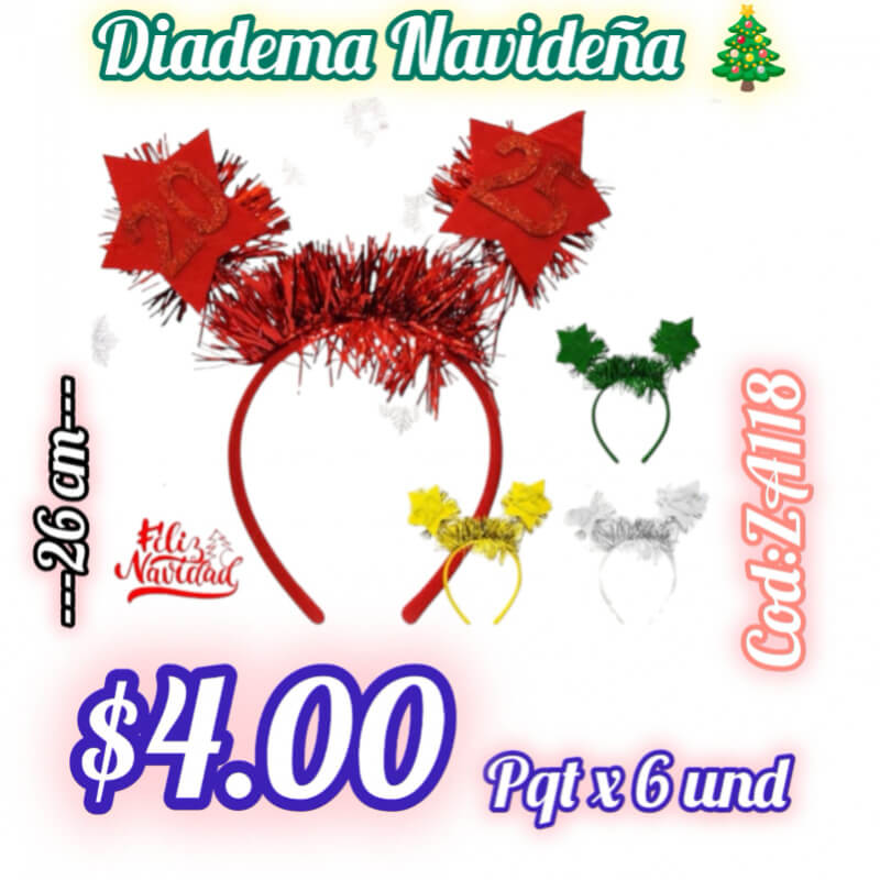 Diadema Navideña