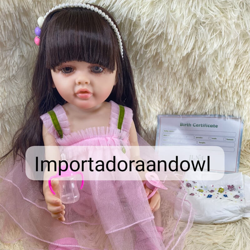 MUÑECA REBORN INCLUYE ACCESORIOS