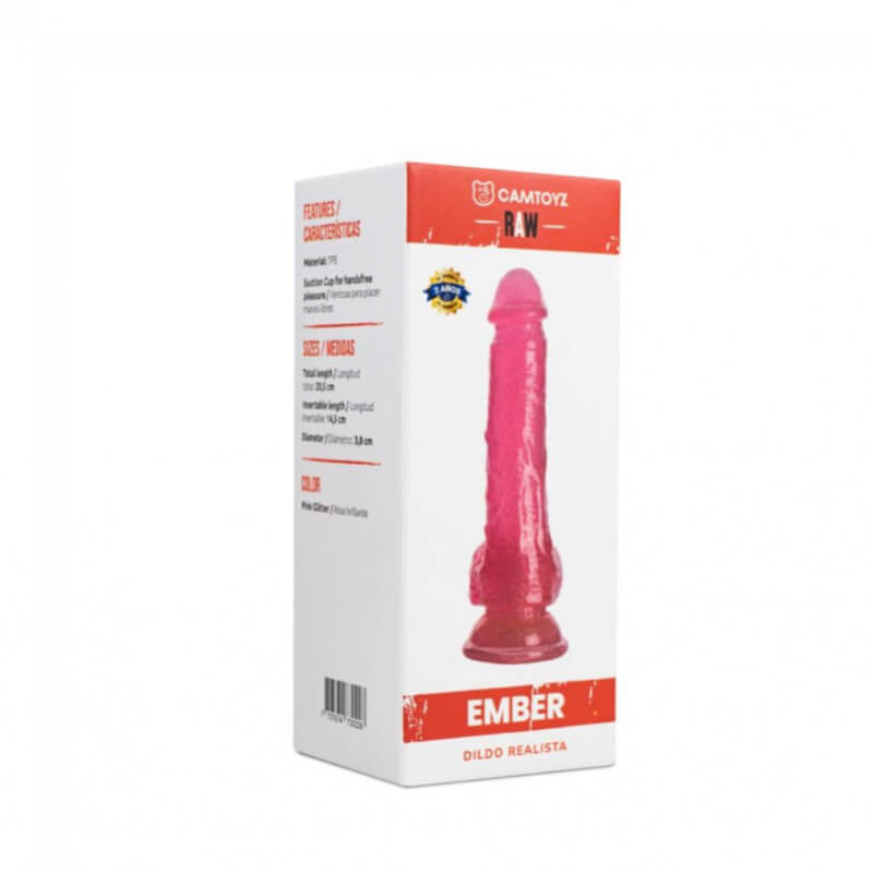 DILDO CONSOLADOR EMBER 20.5 CM