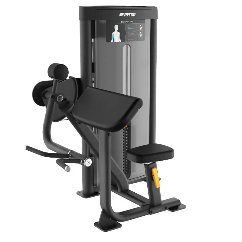 Máquina Flexión Bíceps MARCA PRECOR - MODELO Selectorized Vitality™ | FITNESS SOLUTIONS ECUADOR