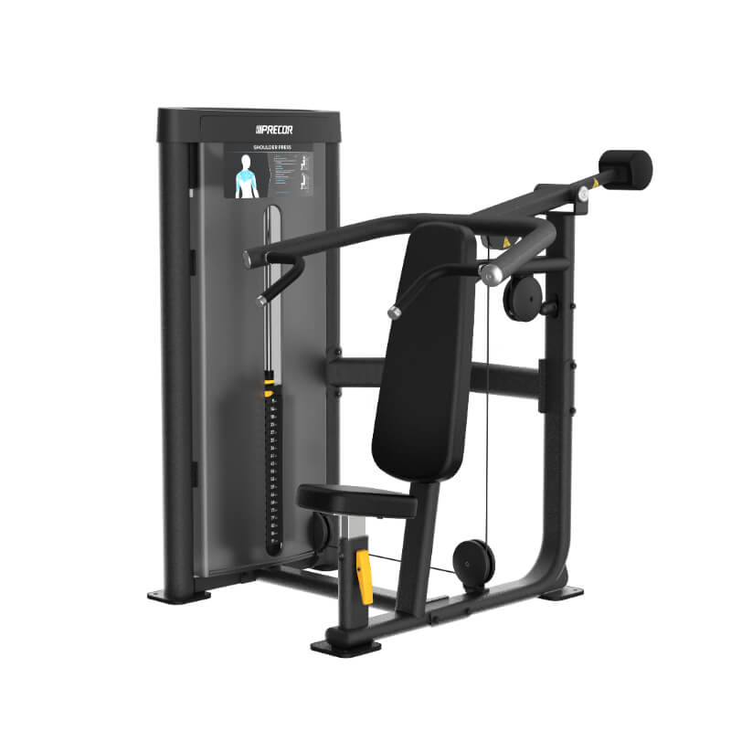 MÁQUINA PARA ENTRENAR HOMBROS - MODELO Press de hombros: Máquina de entrenamiento para fortalecer los hombros | FITNESS SOLUTIONS ECUADOR