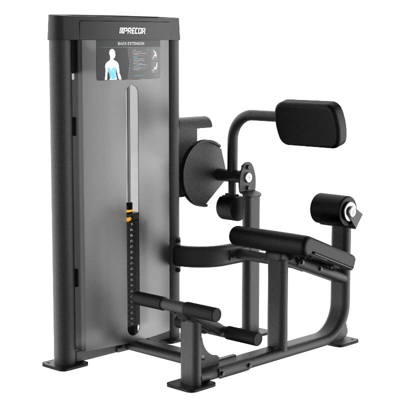 MAQUINA PARA ESPALDA - Máquina de Extensión Lumbar MARCA PRECOR - MODELO Vitality™ | FITNESS SOLUTIONS ECUADOR