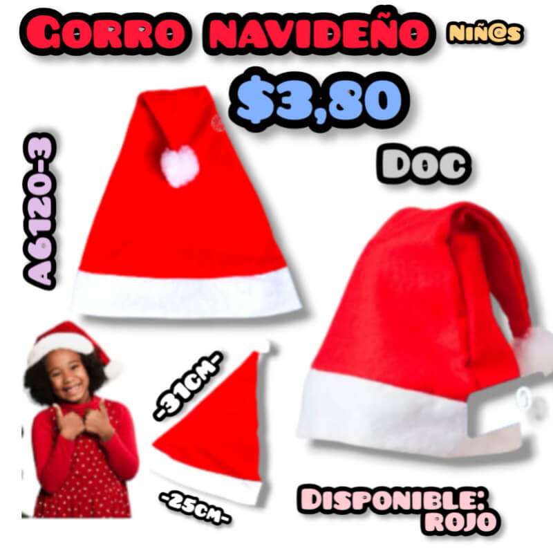 Gorro Navideño