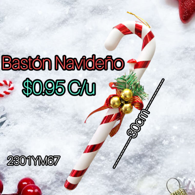 Bastón Navideño