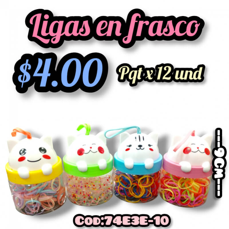 Ligas en Frasco