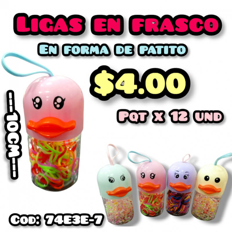 Ligas en Frasco