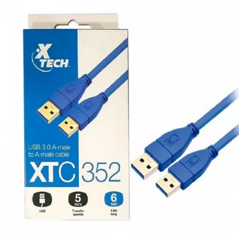 CABLE XTECH CBL USB 3.0 6FT XTC352