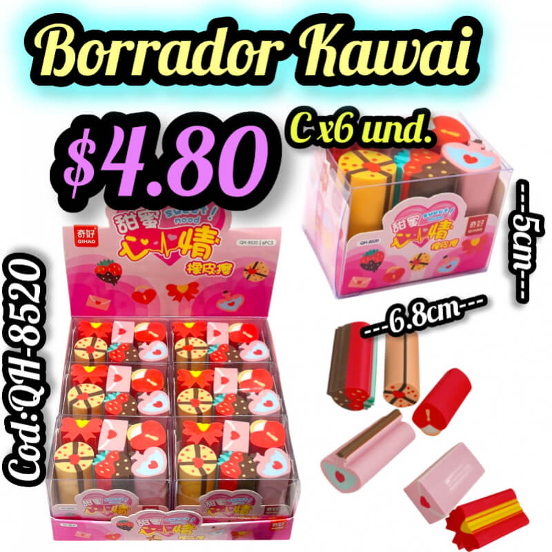 Borrador Kawaii Cx6