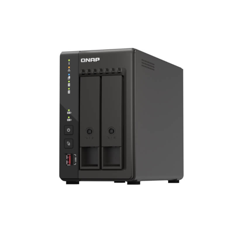 QNAP NAS 2 Bahías: Almacenamiento Seguro y Rendimiento Óptimo