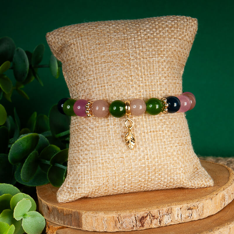 Pulsera Colores con hoja