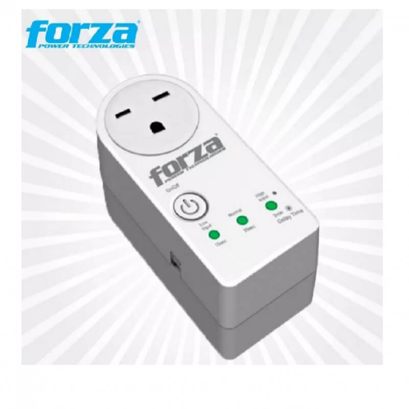 PROTECTOR DE VOLTAJE FORZA FVP3302B ZION 3300W 220V 24KBTU 1200J NEM A 615