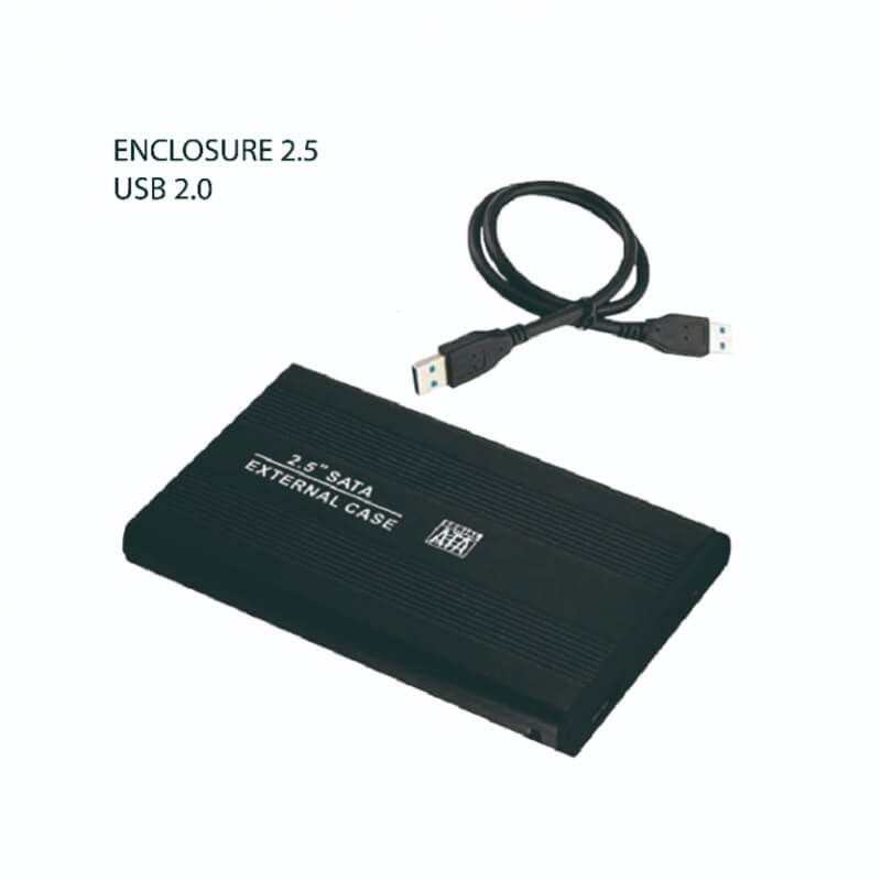 ENCLOSURE 2 .5 SATA USB 2.0 HDD CASE