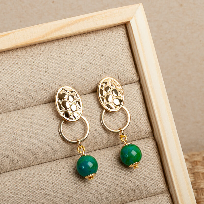 Aretes Verde