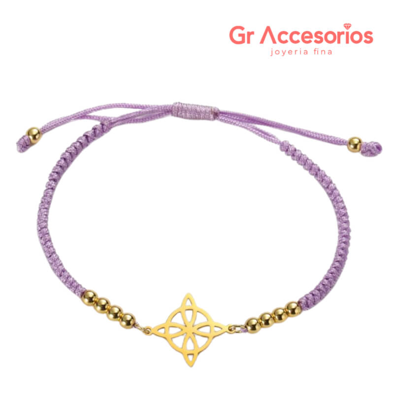 Pulsera Nudo de Bruja en Acero Inoxidable - Protección y Elegancia por Solo $80