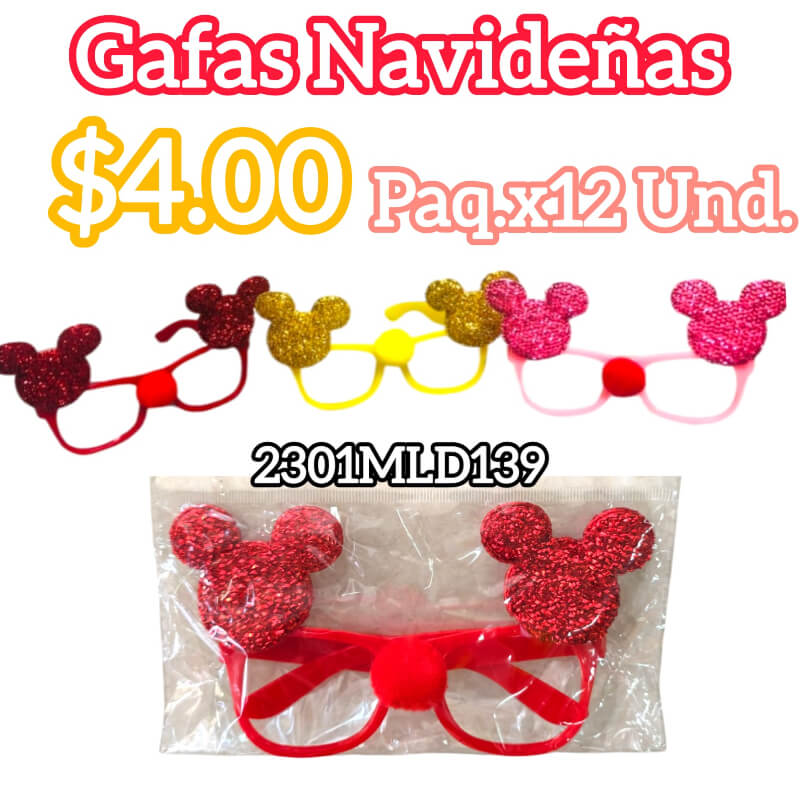 Gafas Navideñas