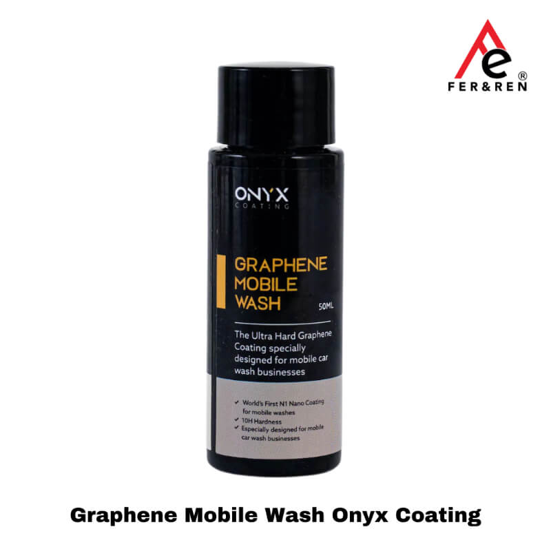 Graphene Mobile Wash Onyx Coating – Revestimiento Cerámico con Protección Extrema