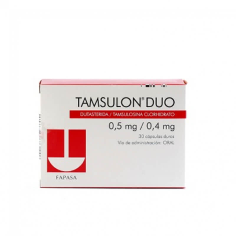 TAMSULON DUO 4MG CAPSULAS X 30