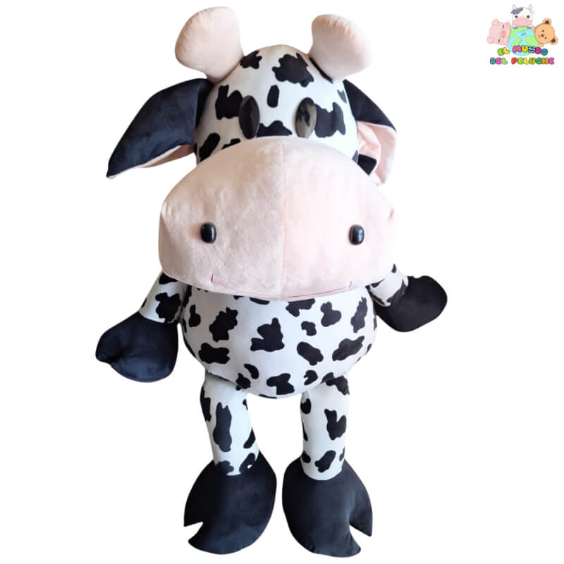 Peluche Vaca Gigante - 1.20 m | El Mundo del Peluche