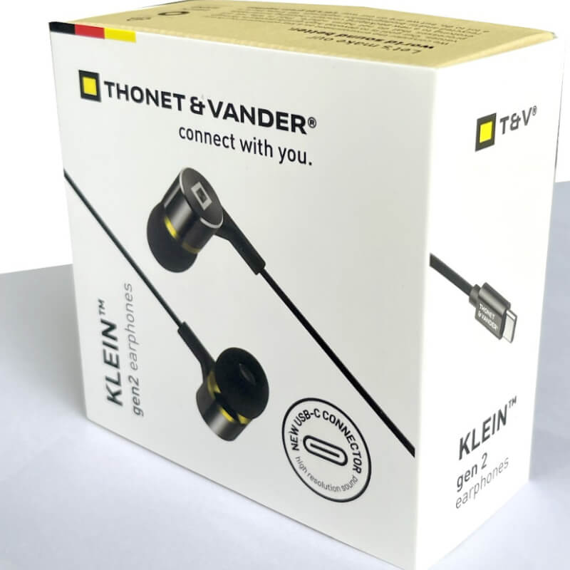 AUDIFONO CON MICROFONO THONET & VANDER EARBUDS KLEIN TIPO C