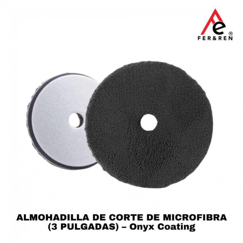 ALMOHADILLA DE CORTE DE MICROFIBRA (3 PULGADAS) – Onyx Coating