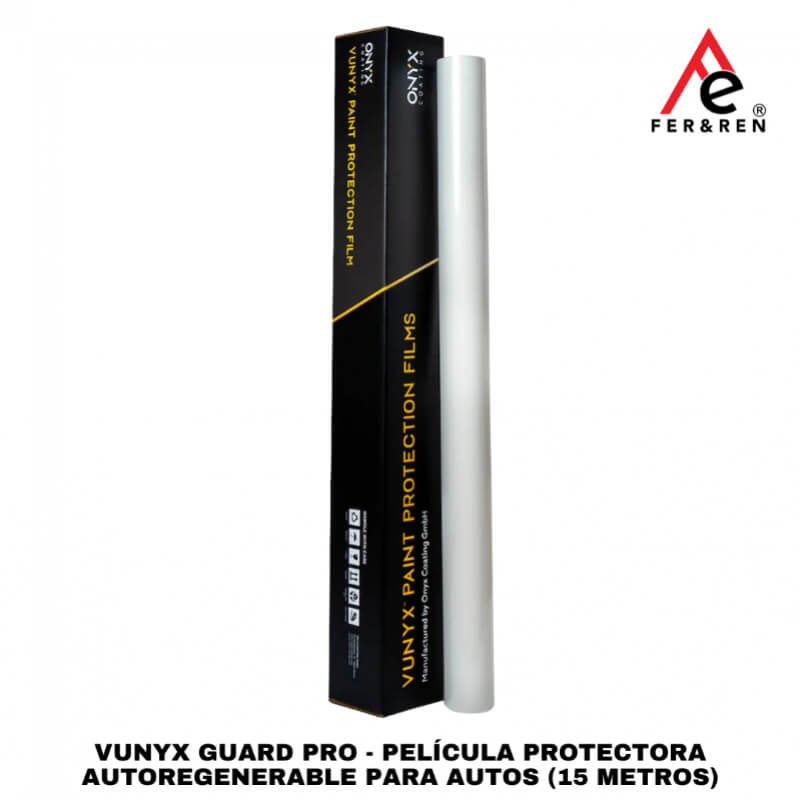 Vunyx Guard Pro - Película Protectora Autoregenerable para Autos (15 Metros) | 5 Años de Garantía