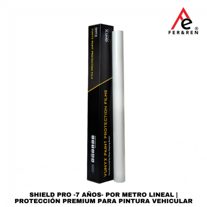 SHIELD PRO -7 Años- por Metro Lineal | Protección Premium para Pintura Vehicular | Vunyx Onyx Coating