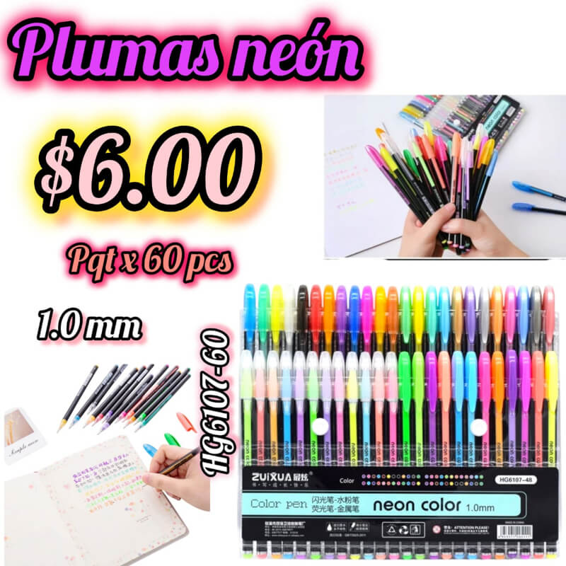 PLUMAS NEON