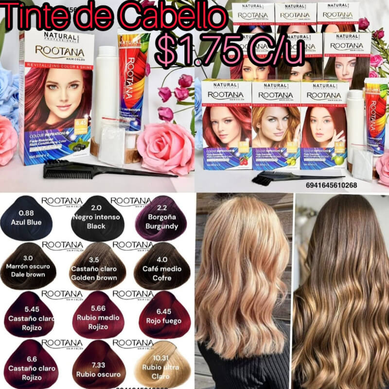 TINTE DE CABELLO