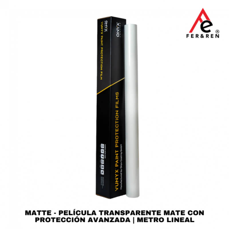 MATTE - Película Transparente Mate con Protección Avanzada | Metro Lineal | Vunyx Onyx Coating