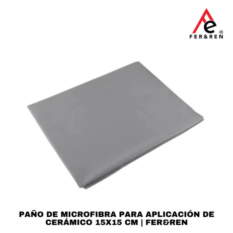 Paño de Microfibra para Aplicación de Cerámico 15x15 cm | FER&REN