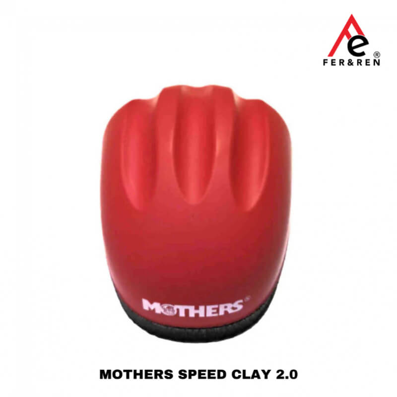 Mothers Speed Clay 2.0 – Barra de Arcilla para Restauración de Pintura y Descontaminación