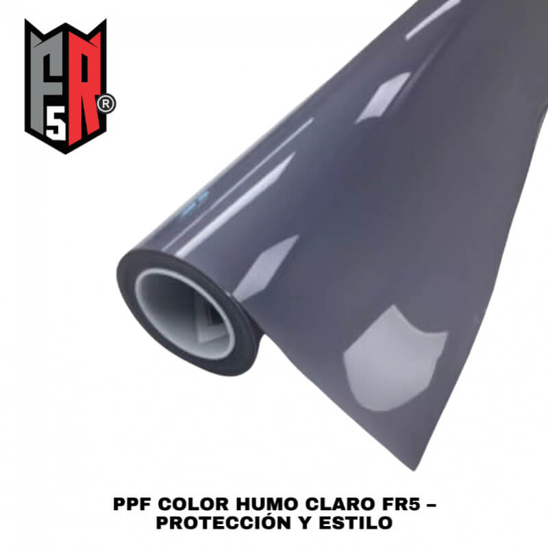 PPF FR5 Color Humo Claro – Película Protectora por Metro Lineal (60 cm de Alto)