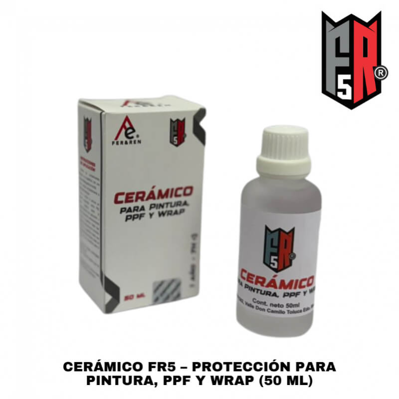 Cerámico FR5 – Protección para Pintura, PPF y Wrap (50 ml)