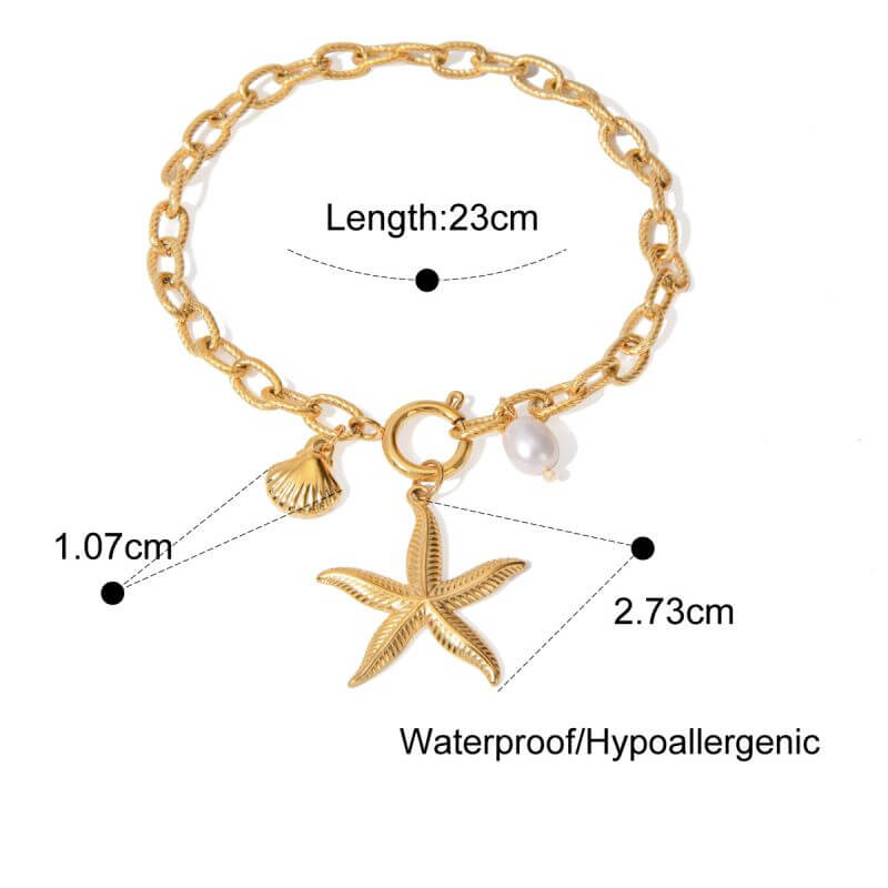 PULSERA MAR-PERLA