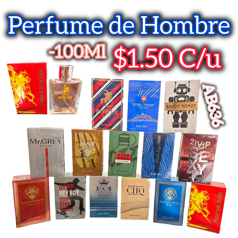 PERFUME DE HOMBRE