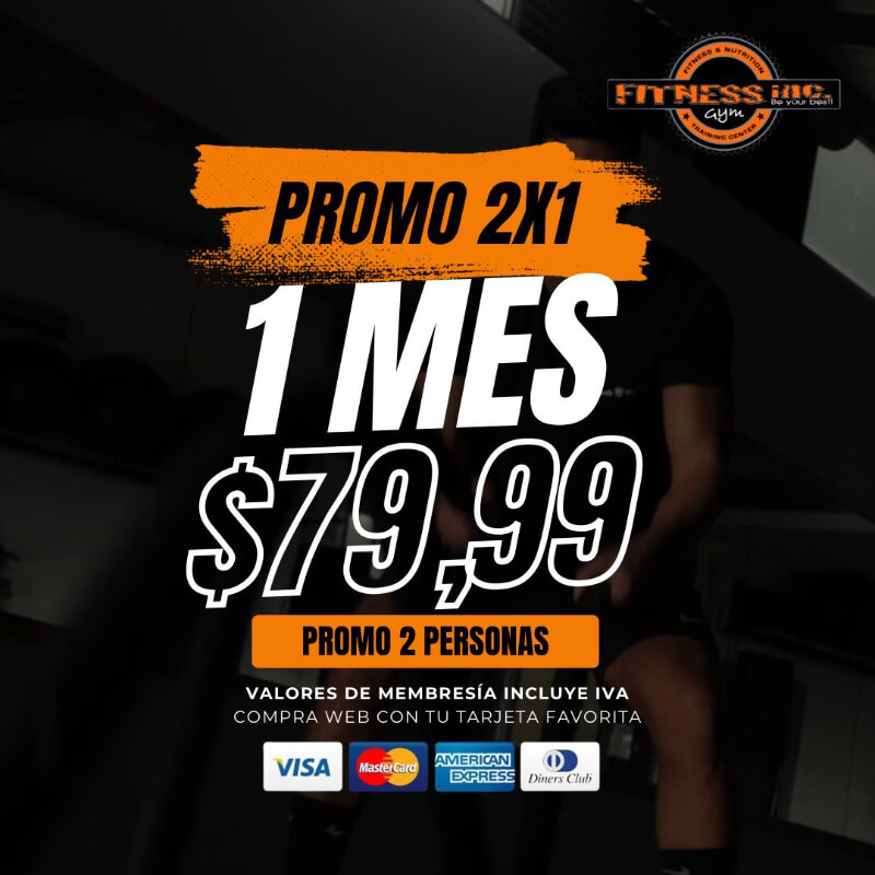 2X1 ENERO - 1 mes