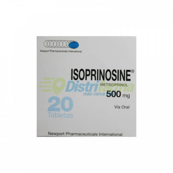 ISOPRINOSINE 500MG TABLETAS X 20*5