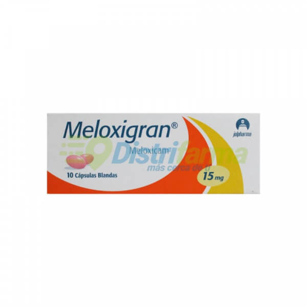 MELOXIGRAN 15MG CAPSULAS BLANDAS X 10*1