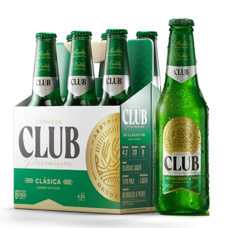 Sixpack Club Botella 355ml