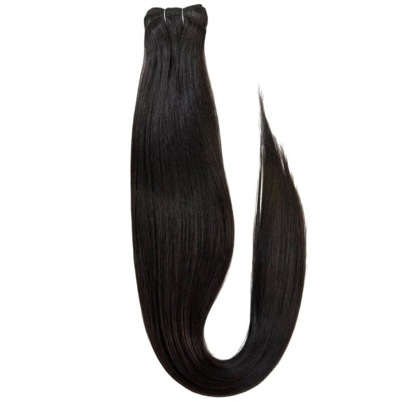 Extensiones de Cabello Coleta Lacia Café Oscuro – Volumen y Elegancia Natural | 200g | 30”