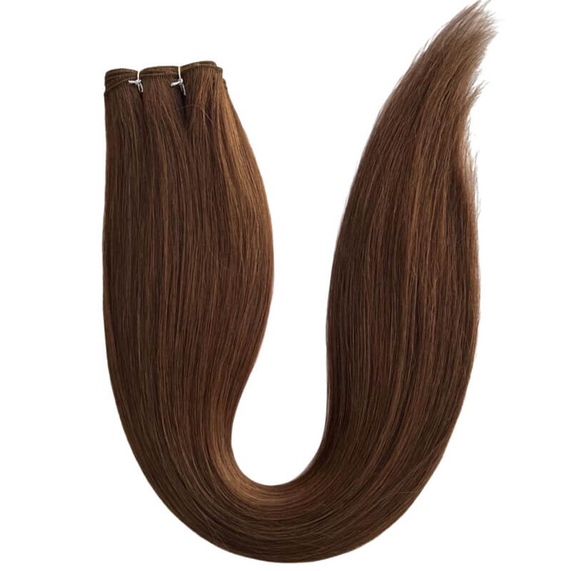 Extensiones de Cabello Coleta Lacia Chocolate – Volumen y Elegancia Natural | 200g | 30”