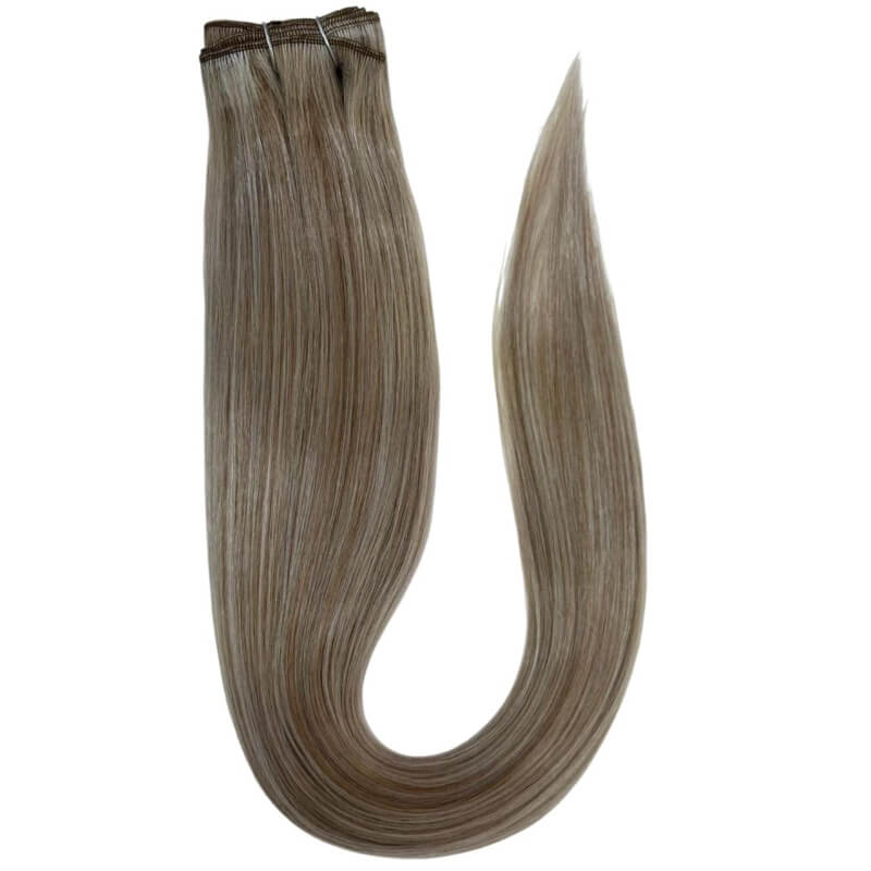 Extensiones de Cabello Coleta Lacia Rubio Luces 27 – Brillo, Volumen y Dimensión Natural | 200g | 30”