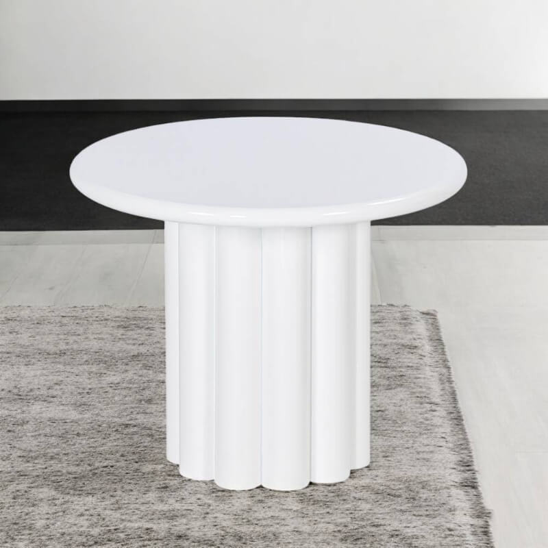 Mesa de Centro Livi 50 Blanco: Moderna y Elegante | Proluxes